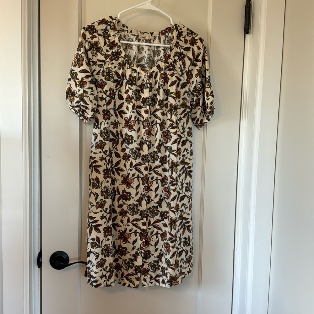Faherty floral dress